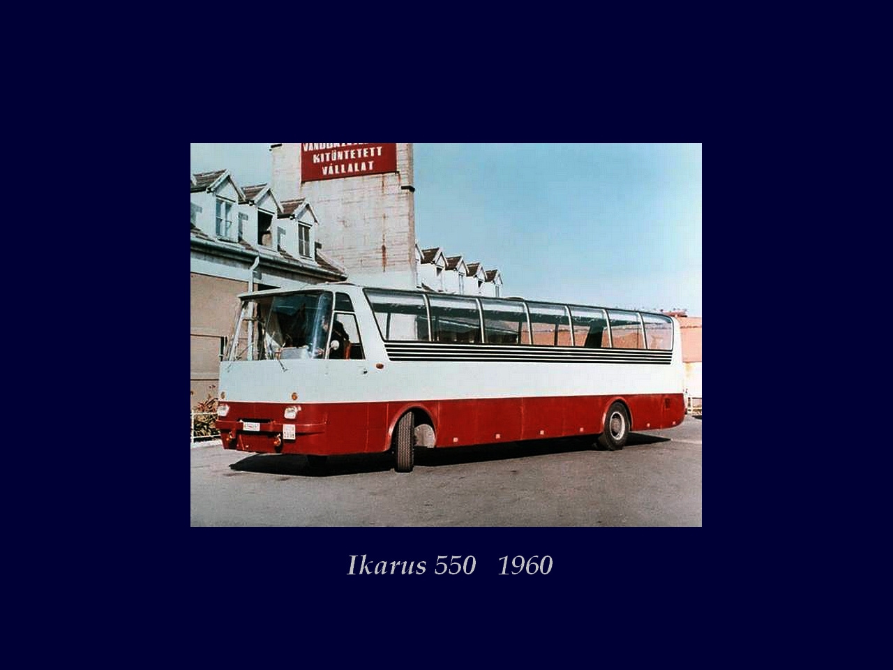 Magyar Busz, Ikarus 550 1960.