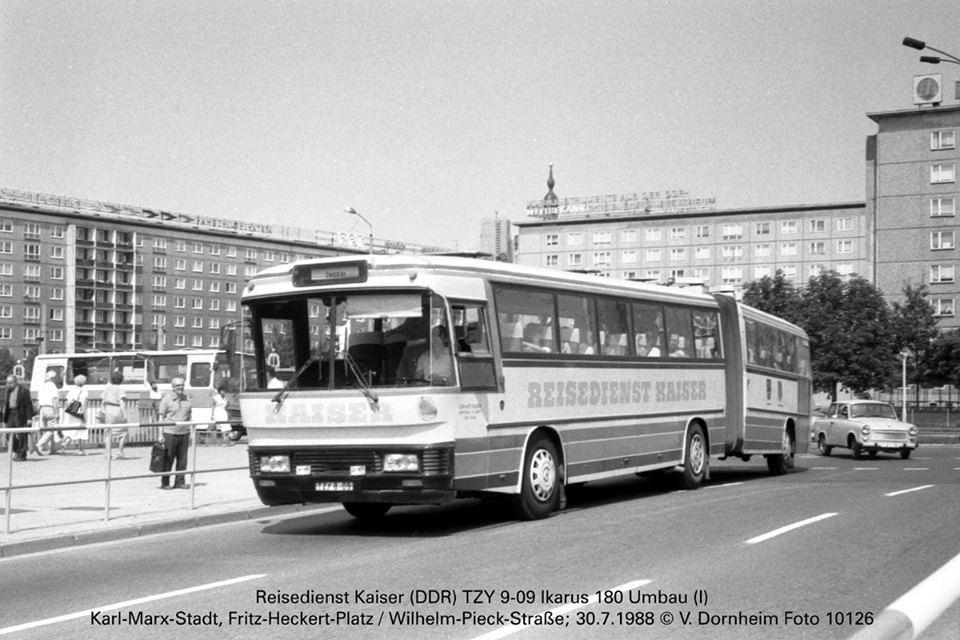 Magyar Busz, Ikarus 180 Umbau Germany 1988.