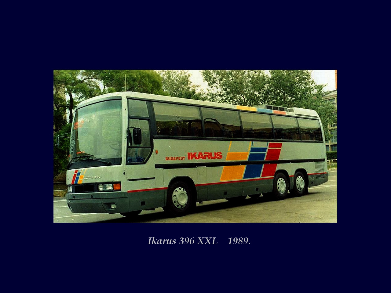 Magyar Busz, Ikarus 396 XXL - RÁBA 1989.