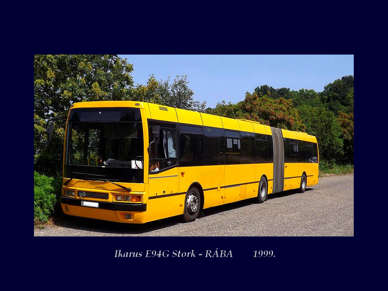 Magyar Busz, Ikarus E94G Stork - RÁBA 1999.