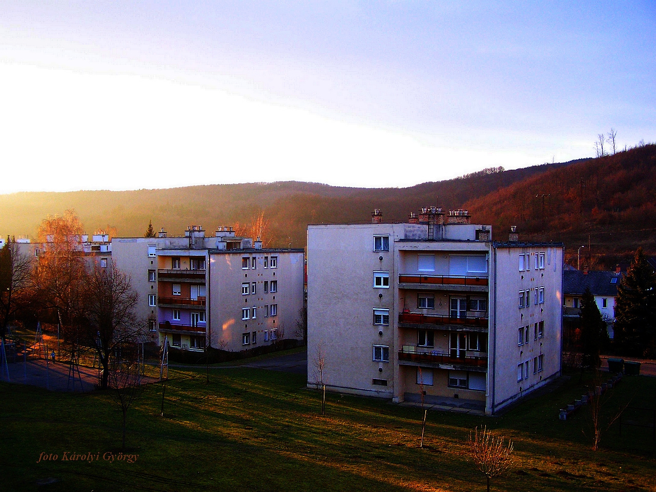 Besztercei képek, naplemente árnyai