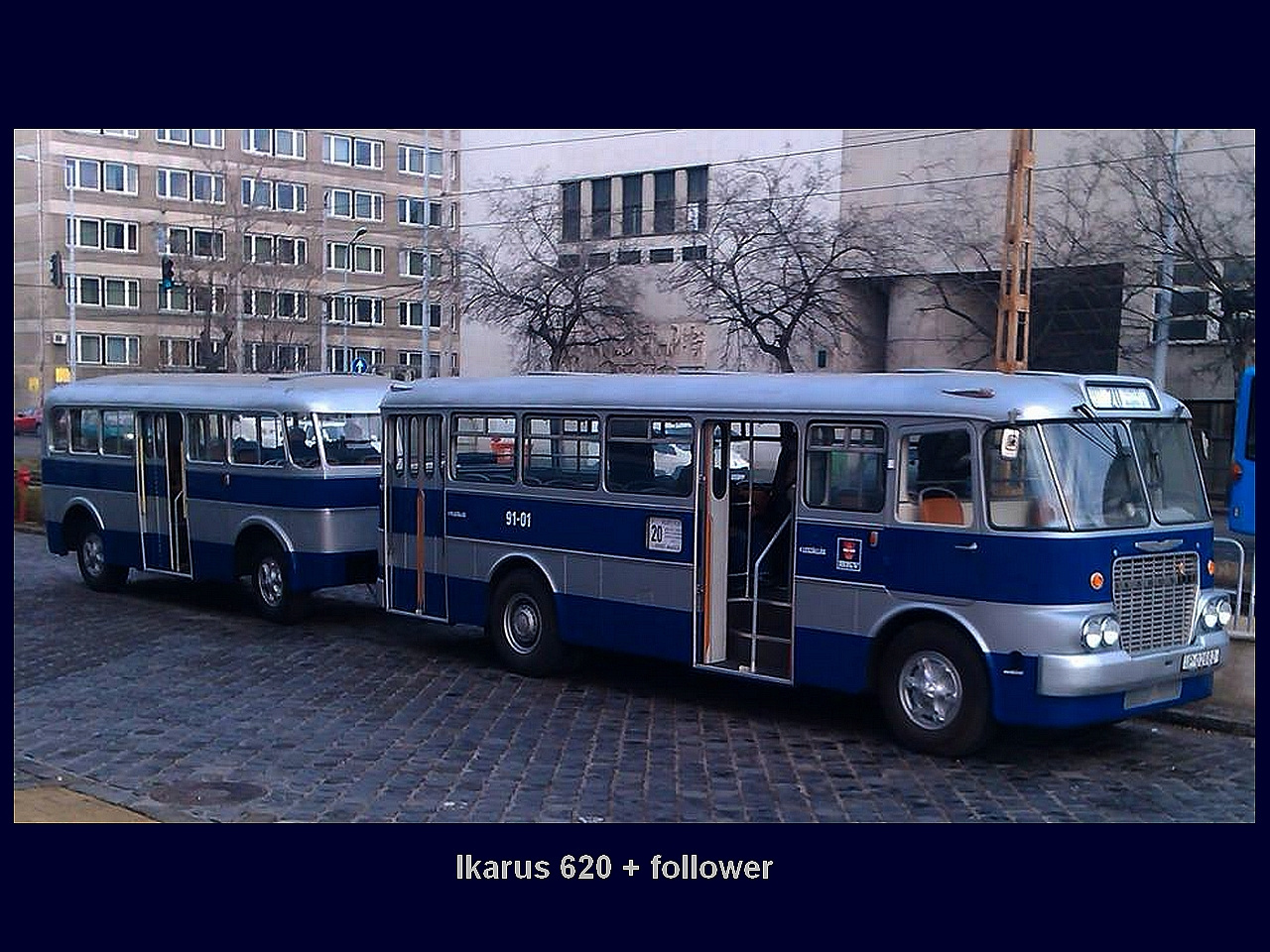 Magyar Busz, Ikarus 620 + follower