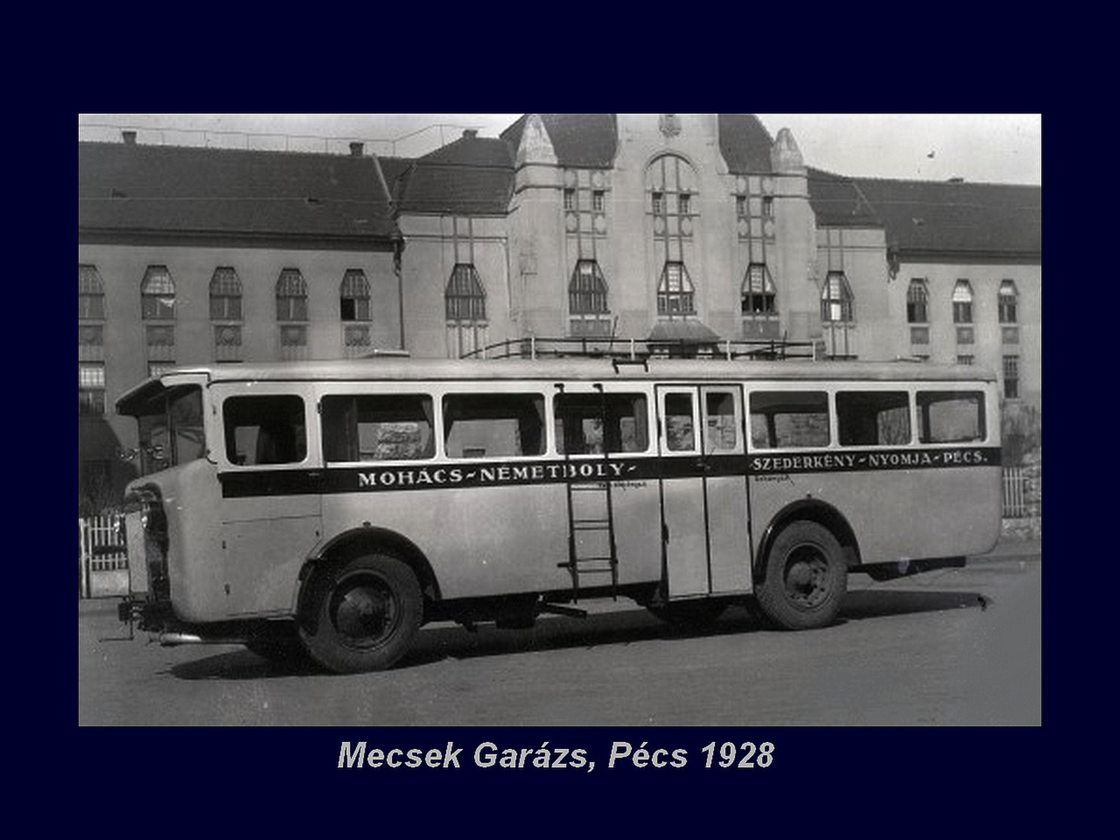Magyar Busz - Mecsek Garázs 1928