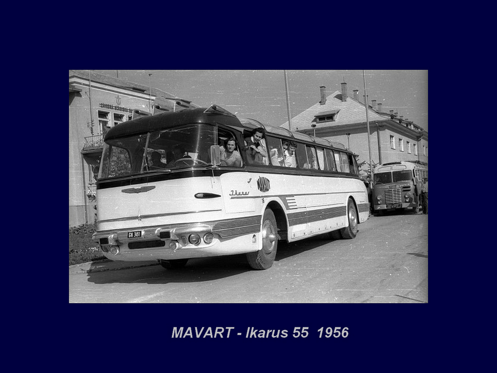 Magyar Busz, 1956 MAVART-Ikarusz 55