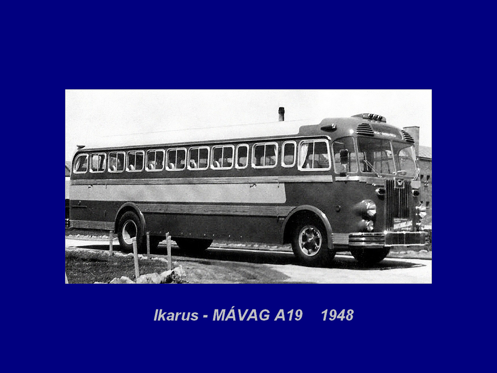 Magyar Busz, Ikarus - MÁVAG A19 1948