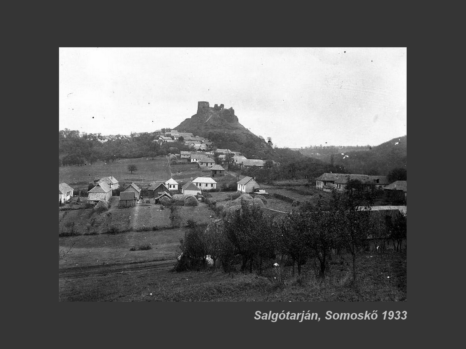 Salgótarján régen, Somoskő 1933