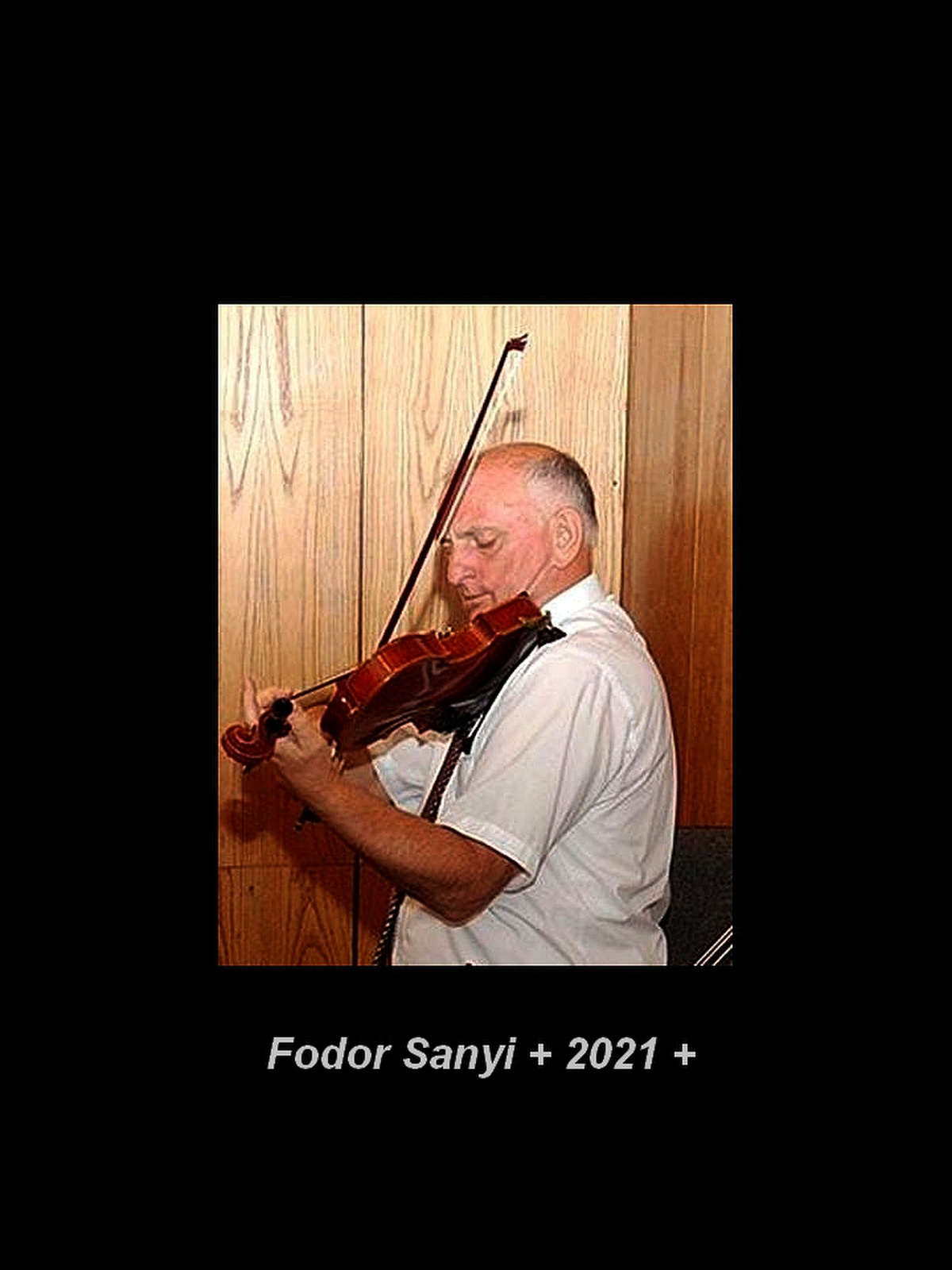 Lettike hegedűtanárja Fodor Sanyi