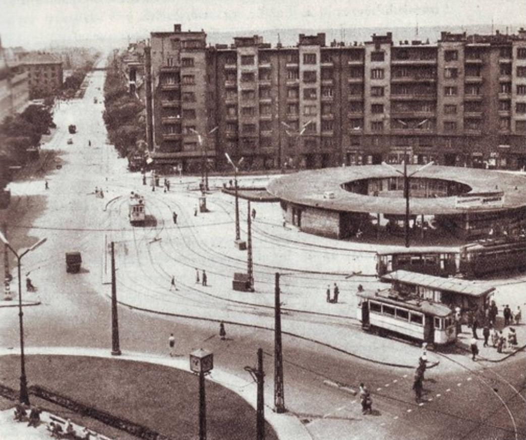 Budapest Móricz Zsigmond körtér 1960