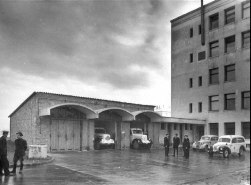 Mentőállomás Sztálinváros 1953