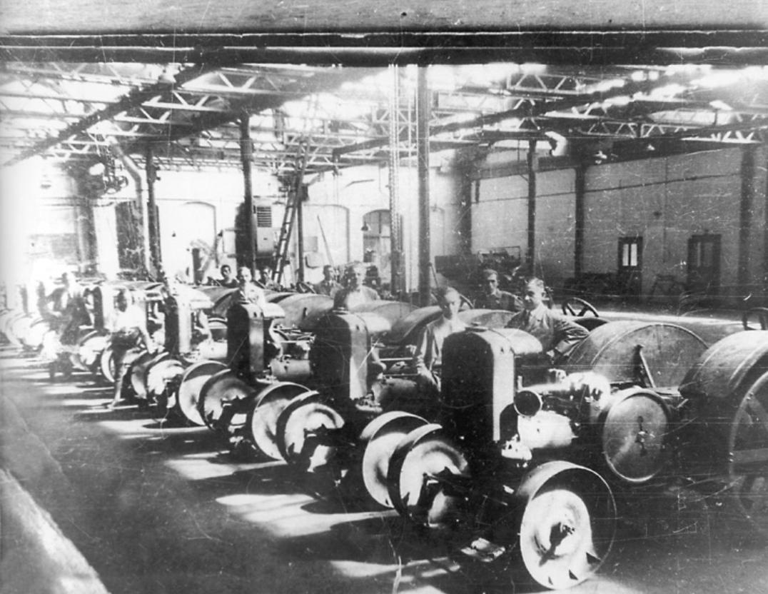 Csepel V2 traktor gyártása (40 LE 1930)