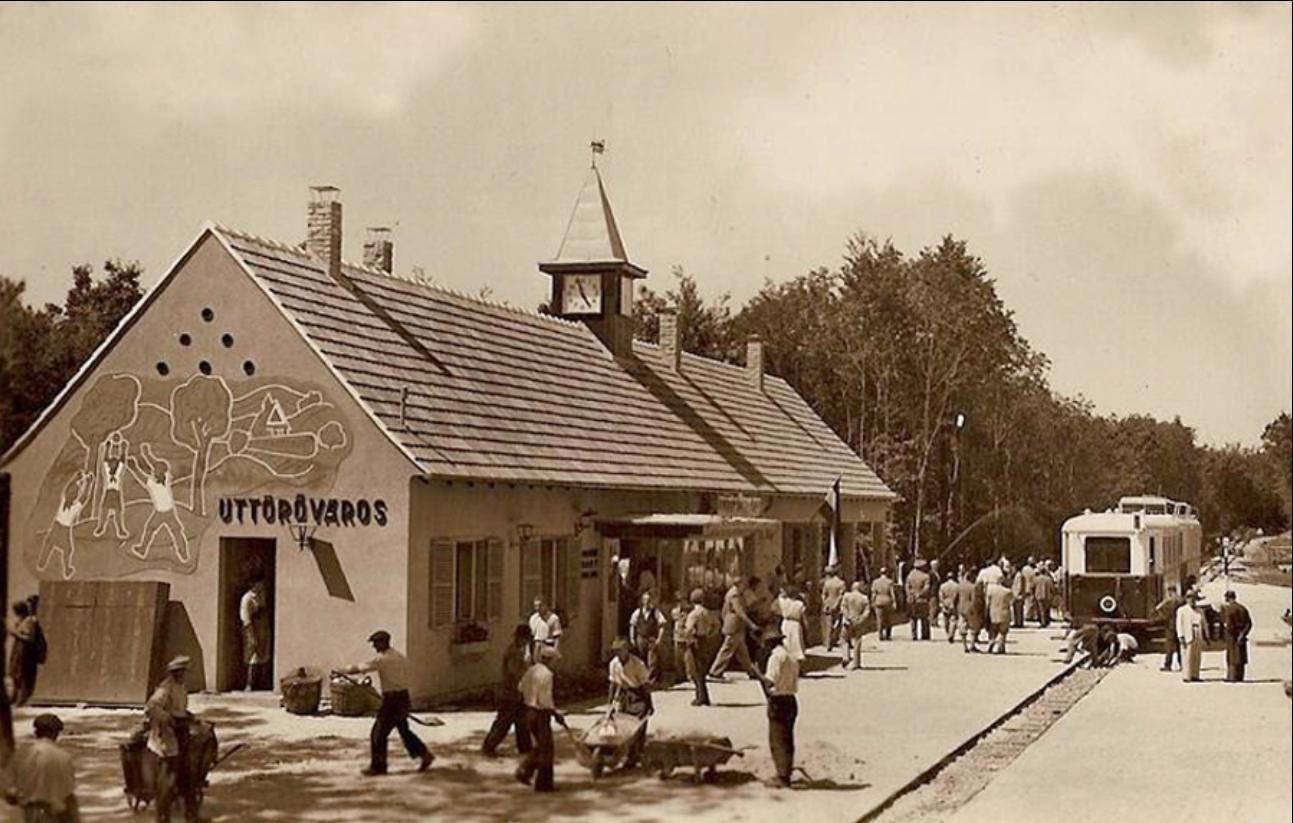 Camot 801 motorkocsi Budapesti Úttörővasút, Úttörőváros 1952