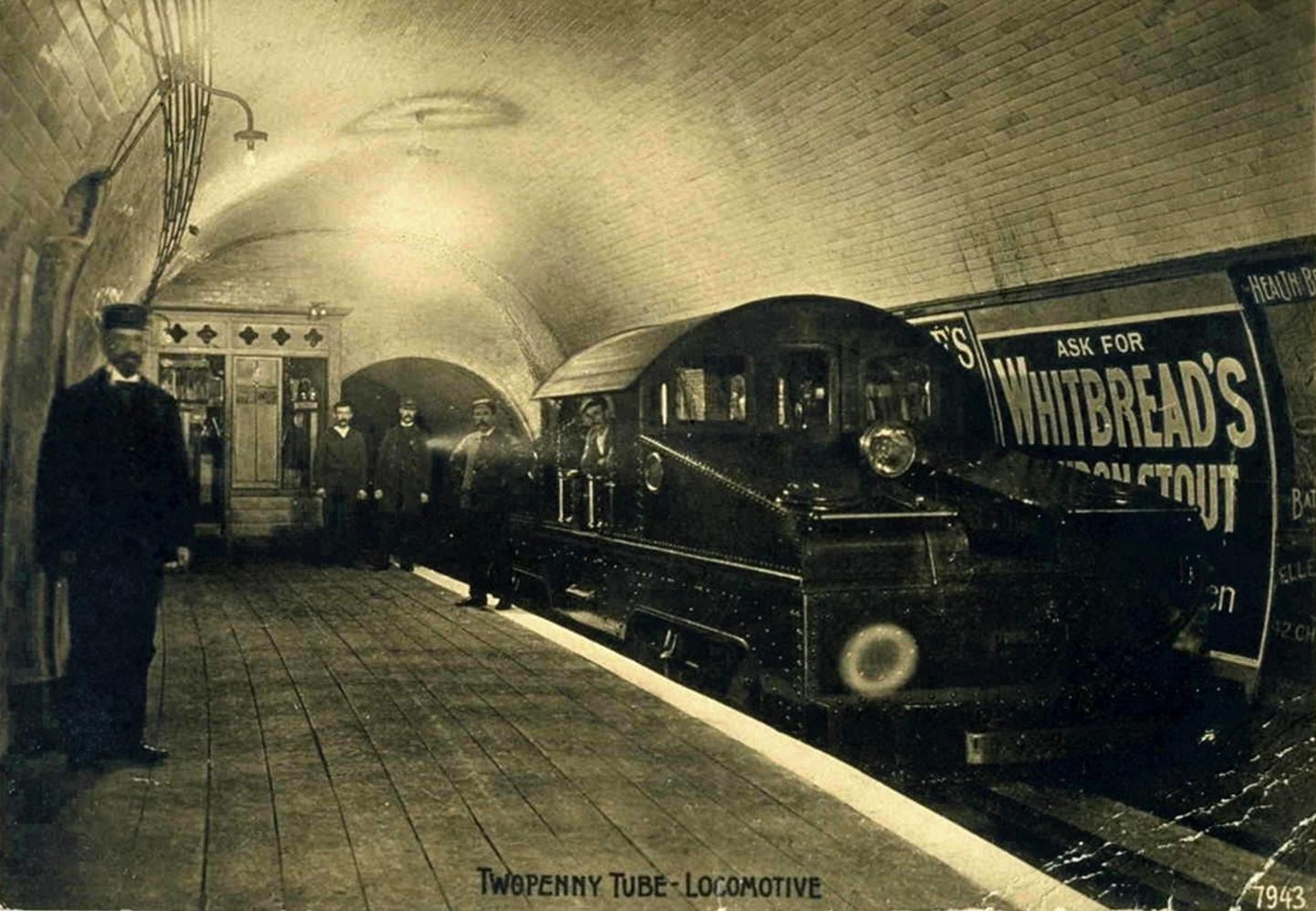 Brit Central London Railway villamos mozdonya 1903 (gyártó GE)