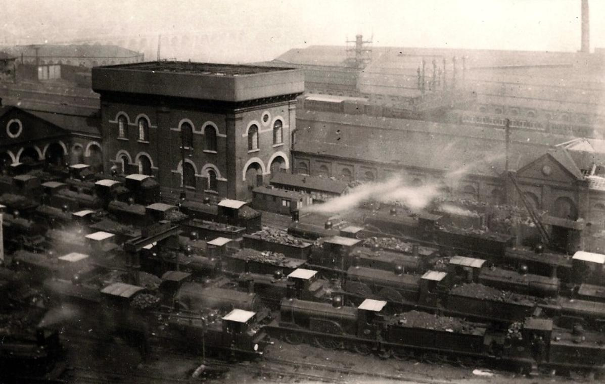 Brit gőzmozdonyok Brighton cca. 1930