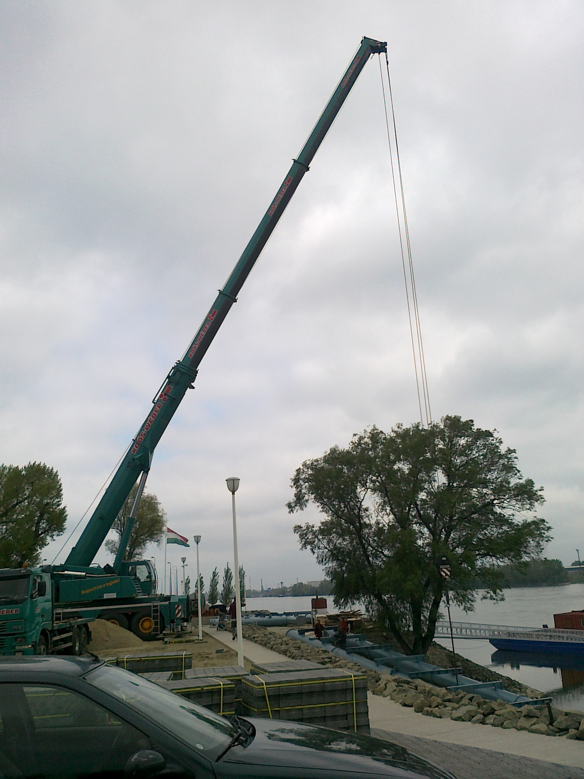 Liebherr LTM 1130 Budapest XXII. 2012 ápr. 001