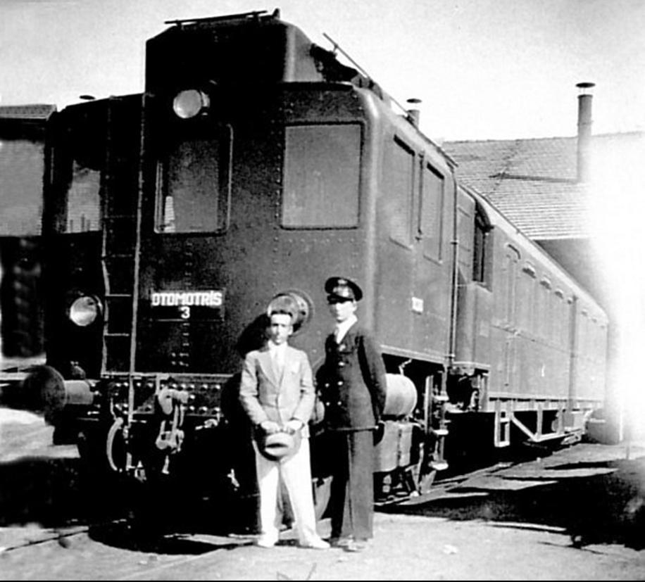 Török gőzmotorkocsi Otomotris 3 Adana 1931 (Esslingen 1930)