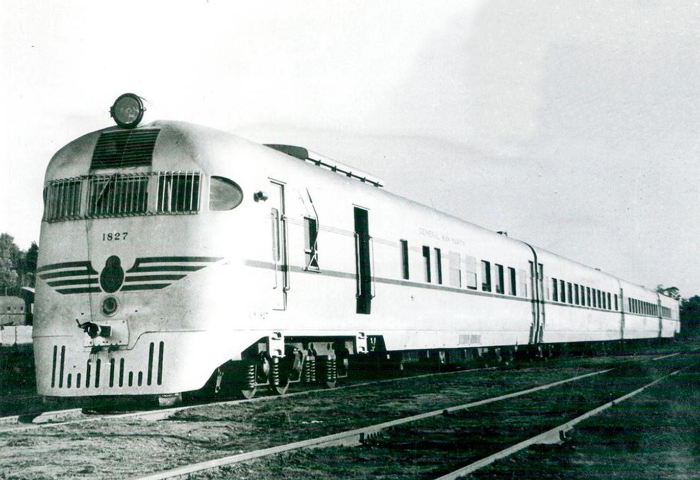 Argentin CM 1827 motorvonat 1952