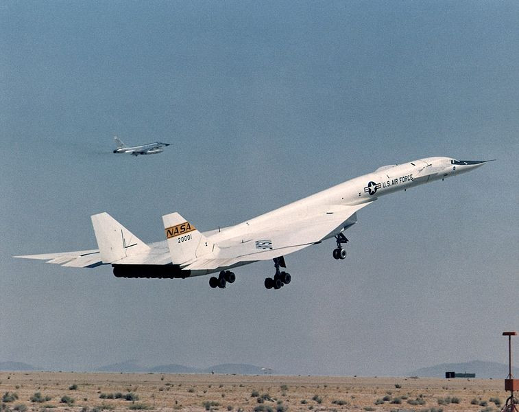 XB-70 Valkyrie and TB-58A Hustler Takeoff