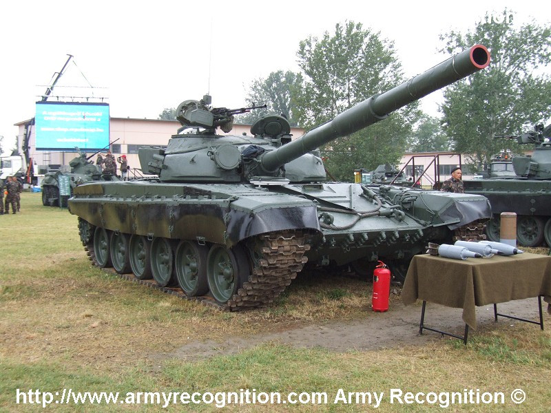 T-72M1: modernised T-72  in Hungary