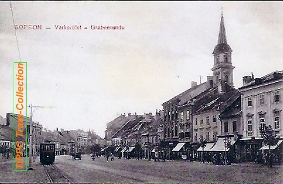 Sopron Oedenburg-Grabenrunde 1910