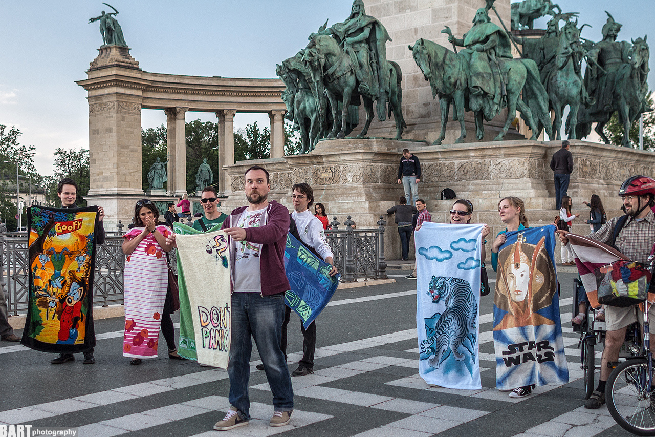 Törülközőnap 2013 Budapest