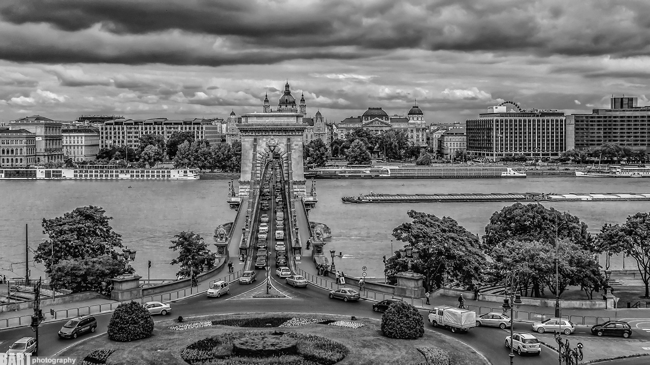 Budapest in Black and White 12.