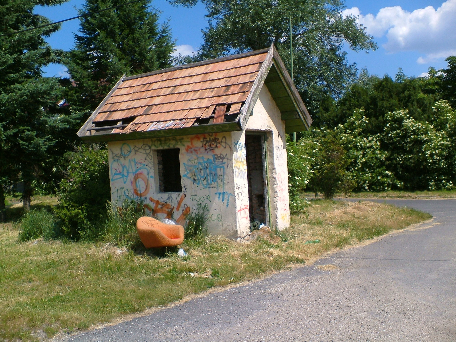 A pályaudvaron az 1990-es évek elején, a pályafenntartási főnöks