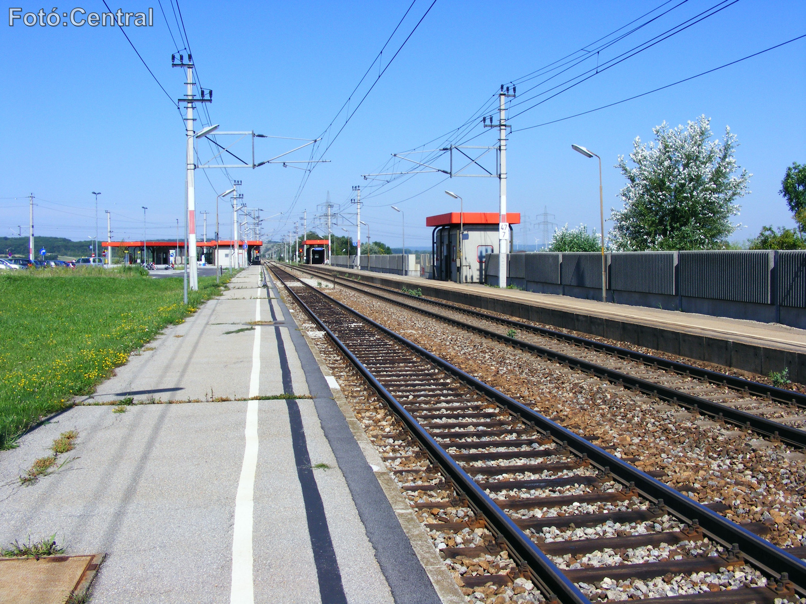 A Budapest-Hegyeshalom-Bruck-Királyhida-Wien vonal (2.számú vágá