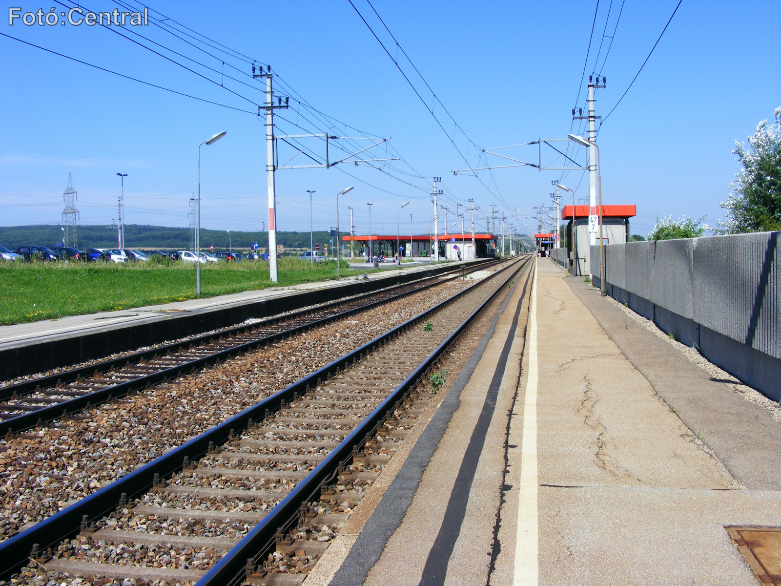 A Budapest-Hegyeshalom-Bruck-Királyhida-Wien vonal (1.számú vágá