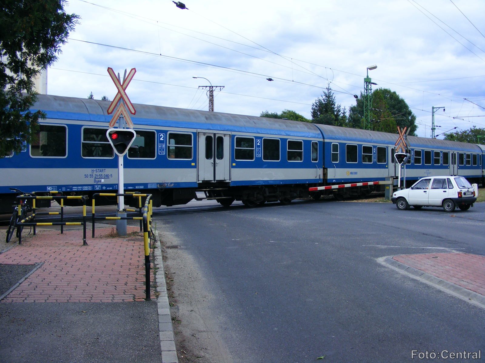 Budapest-Keleti pályaudvartól,Sopronig közlekedő gyorsvonat indu
