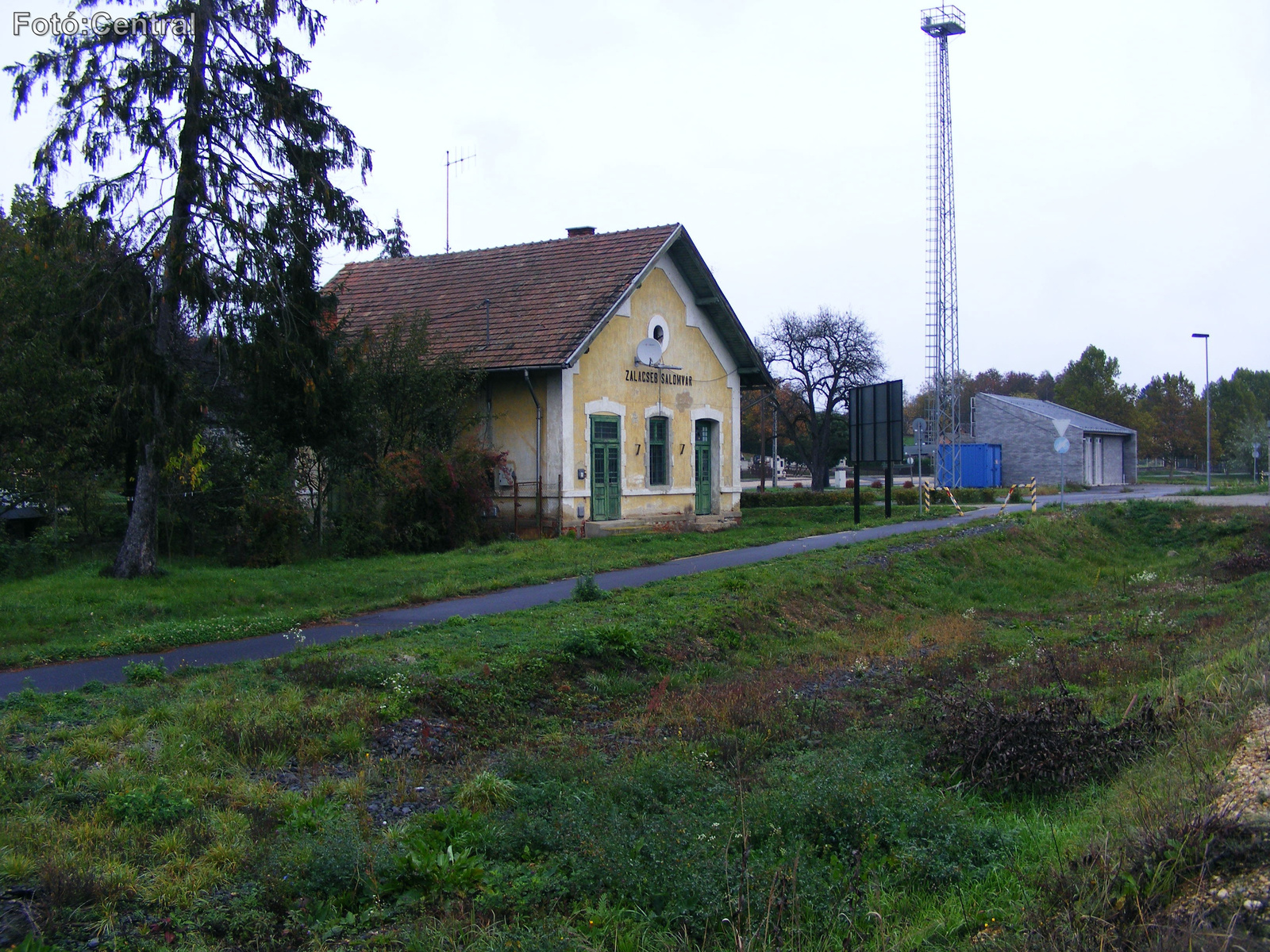 Nézet Zalalövő felől.