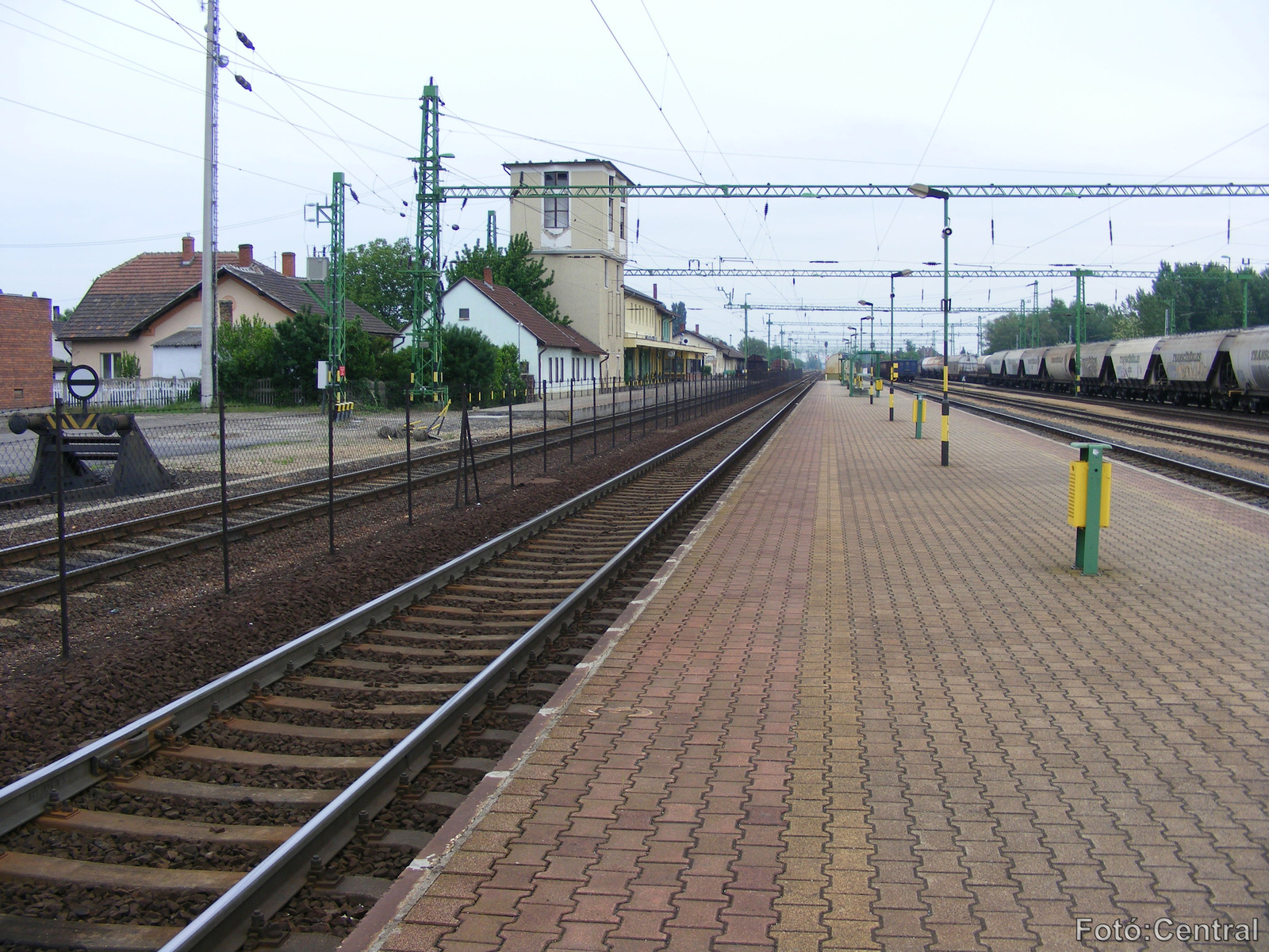 Nézet a kezdőpont felé.