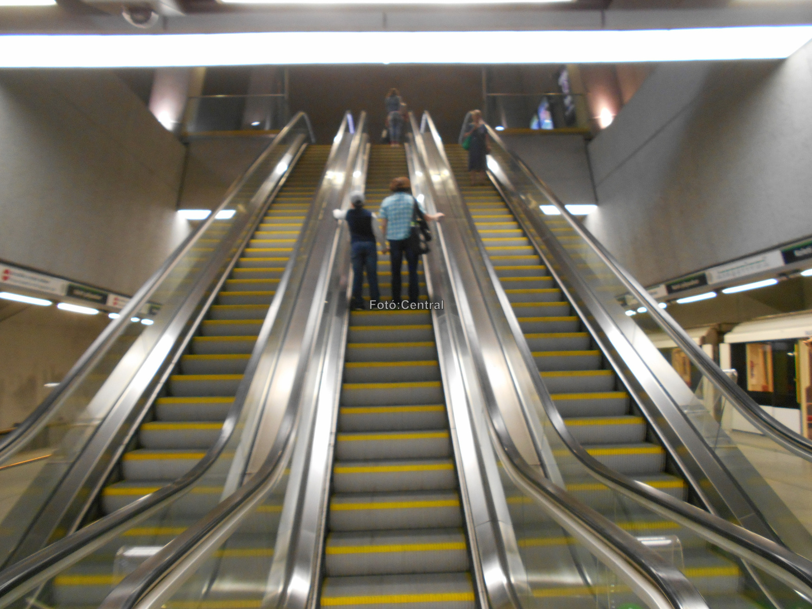 Keleti pályaudvar metróállomás, a 4- es vonalon.DSCN6557