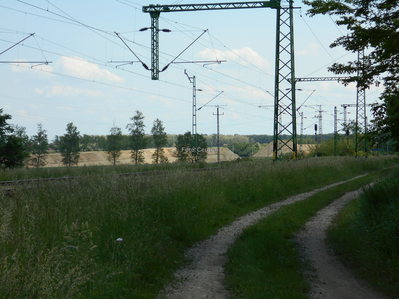 M85 gyorsforgalmi út építése Kópházánál.