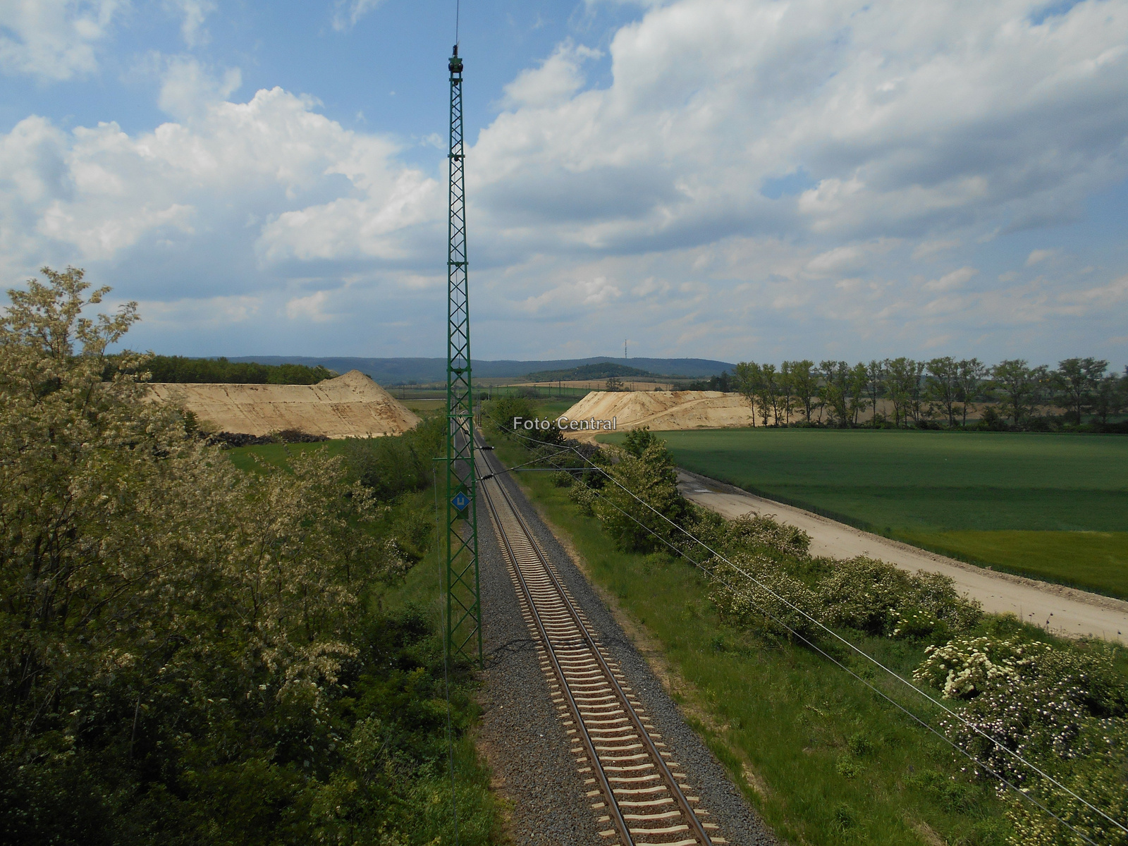 M85 gyorsforgalmi út építése Kópházánál.