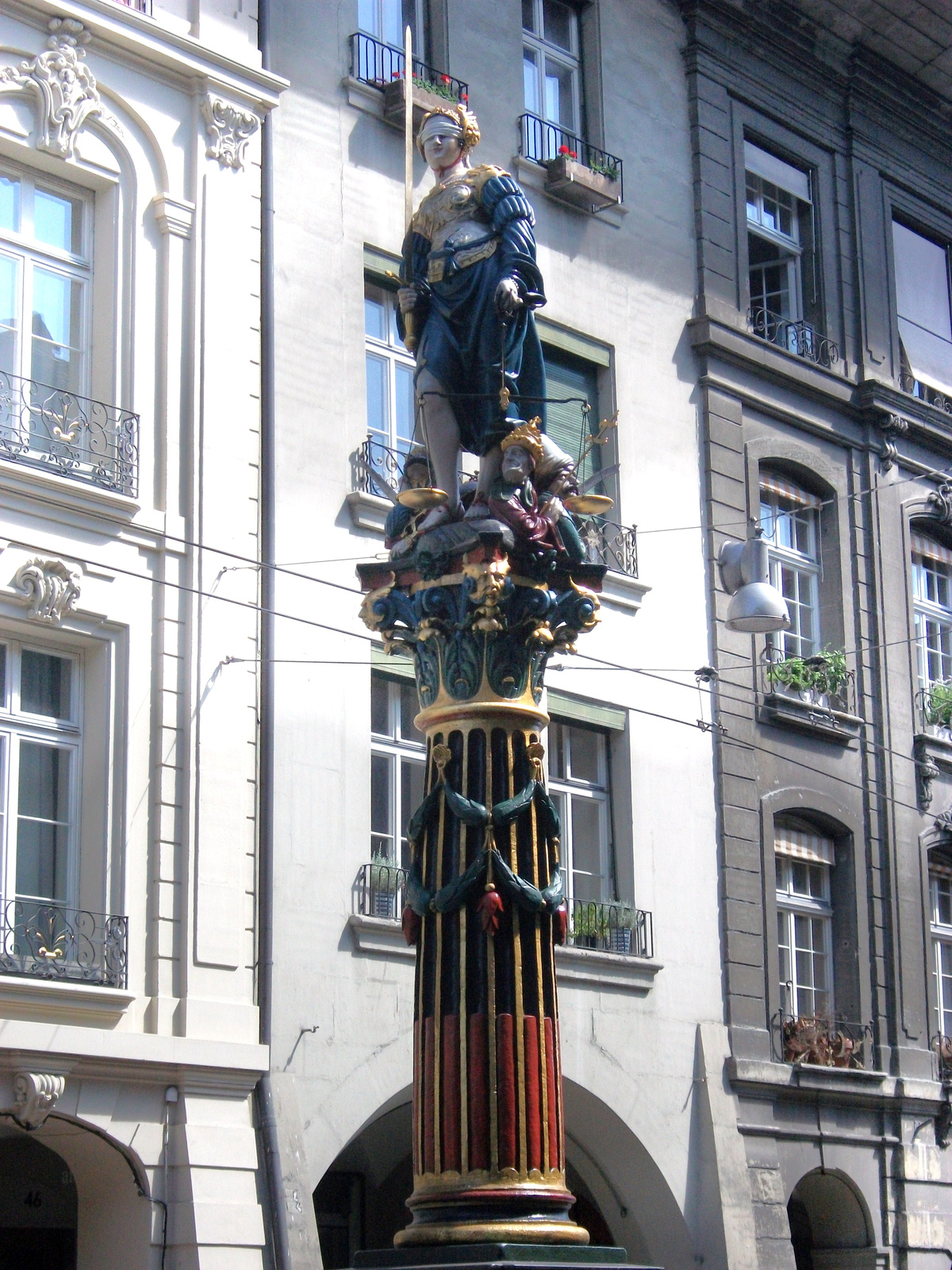 Justitia szobor Bernben