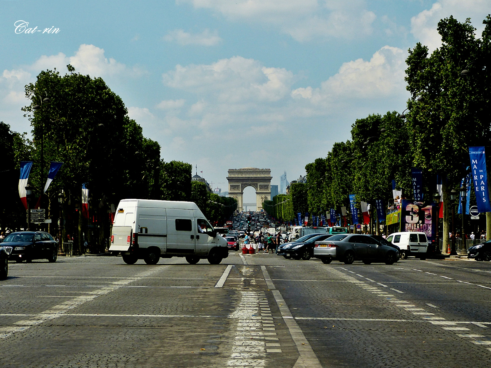 Champs Élysées és a Diadalív