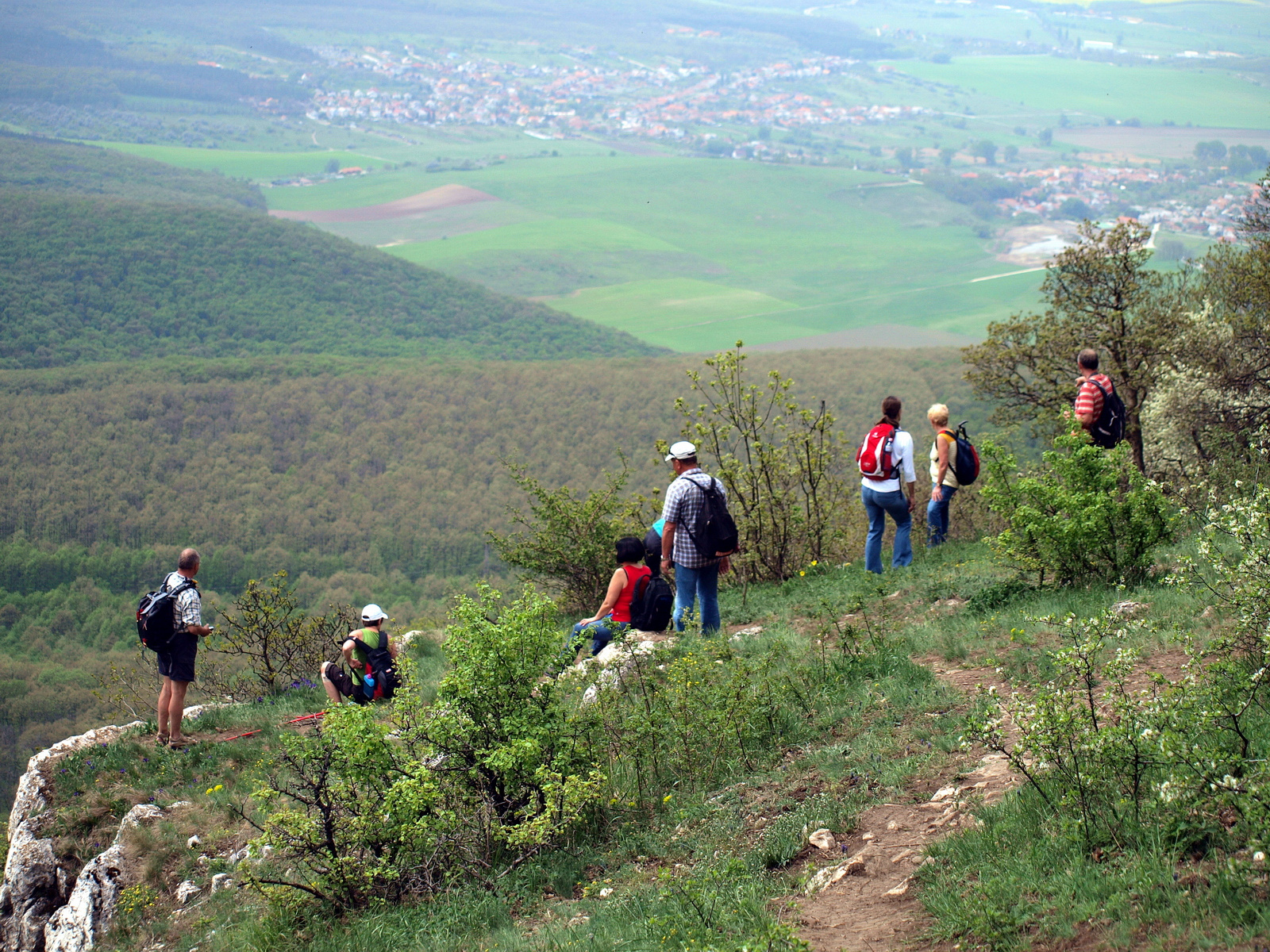 Pilis-oldal, kilátóhely