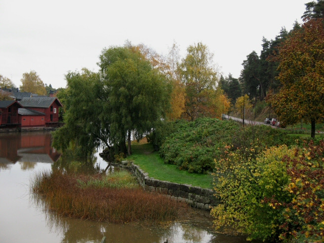 porvoo folyópart