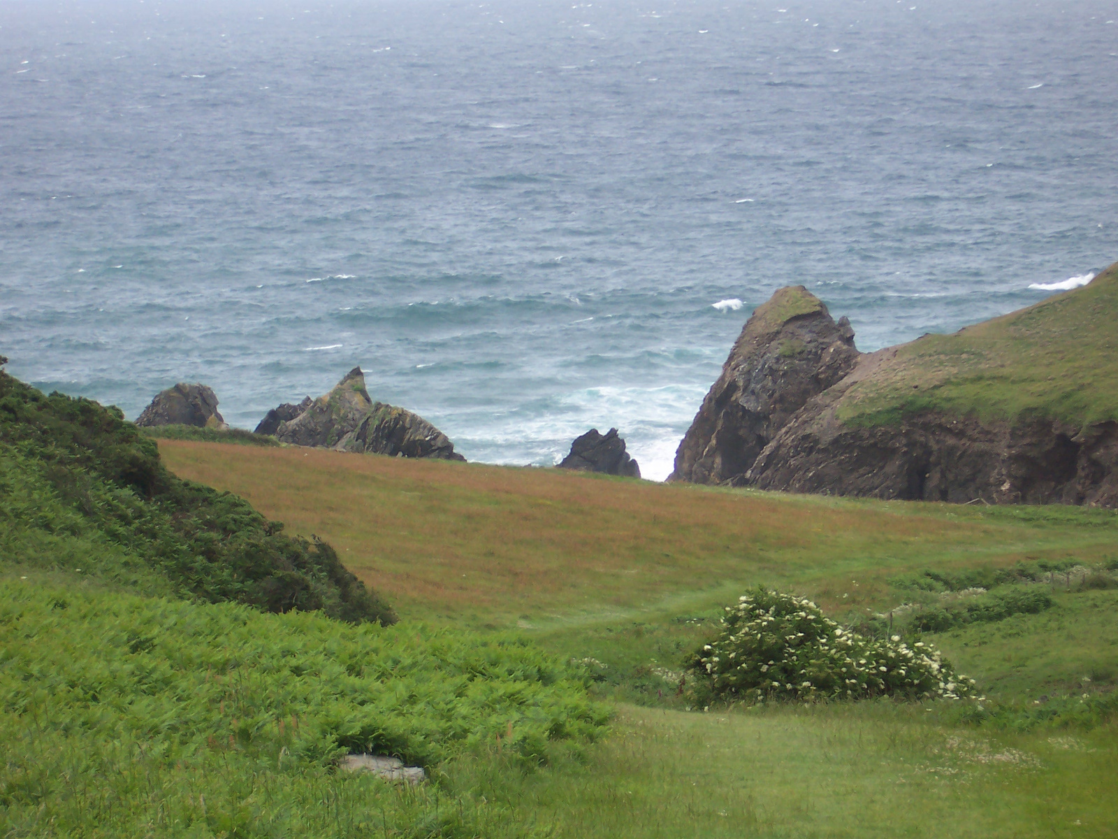 English Channel a Soar Mill Cove Hoteltől1