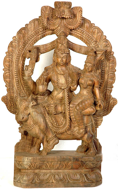 shiva parvati on nandi rp55