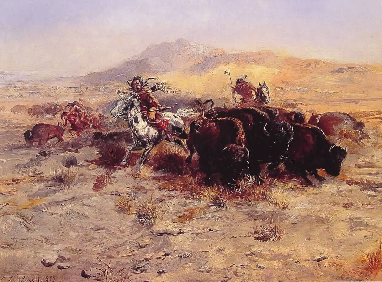 Buffalo-Hunt