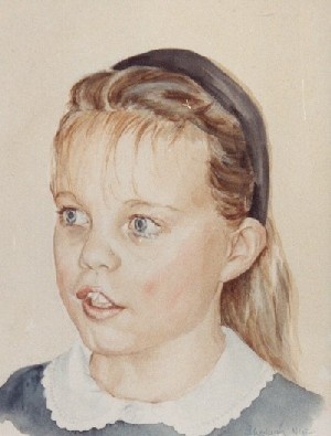 Girl 2-Watercolour e