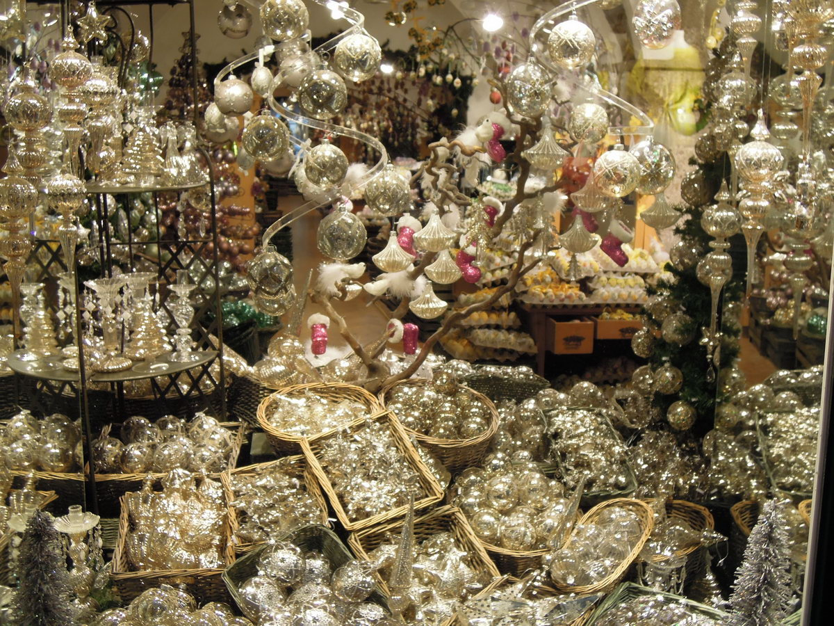Karácsonyi bolt Salzburgban