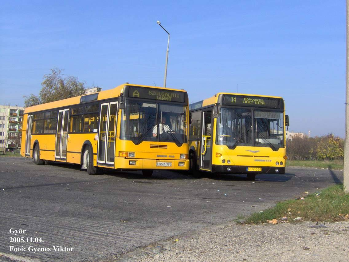 Ikarus 412-HSX-396+Ikarus 417-FJZ-560 2