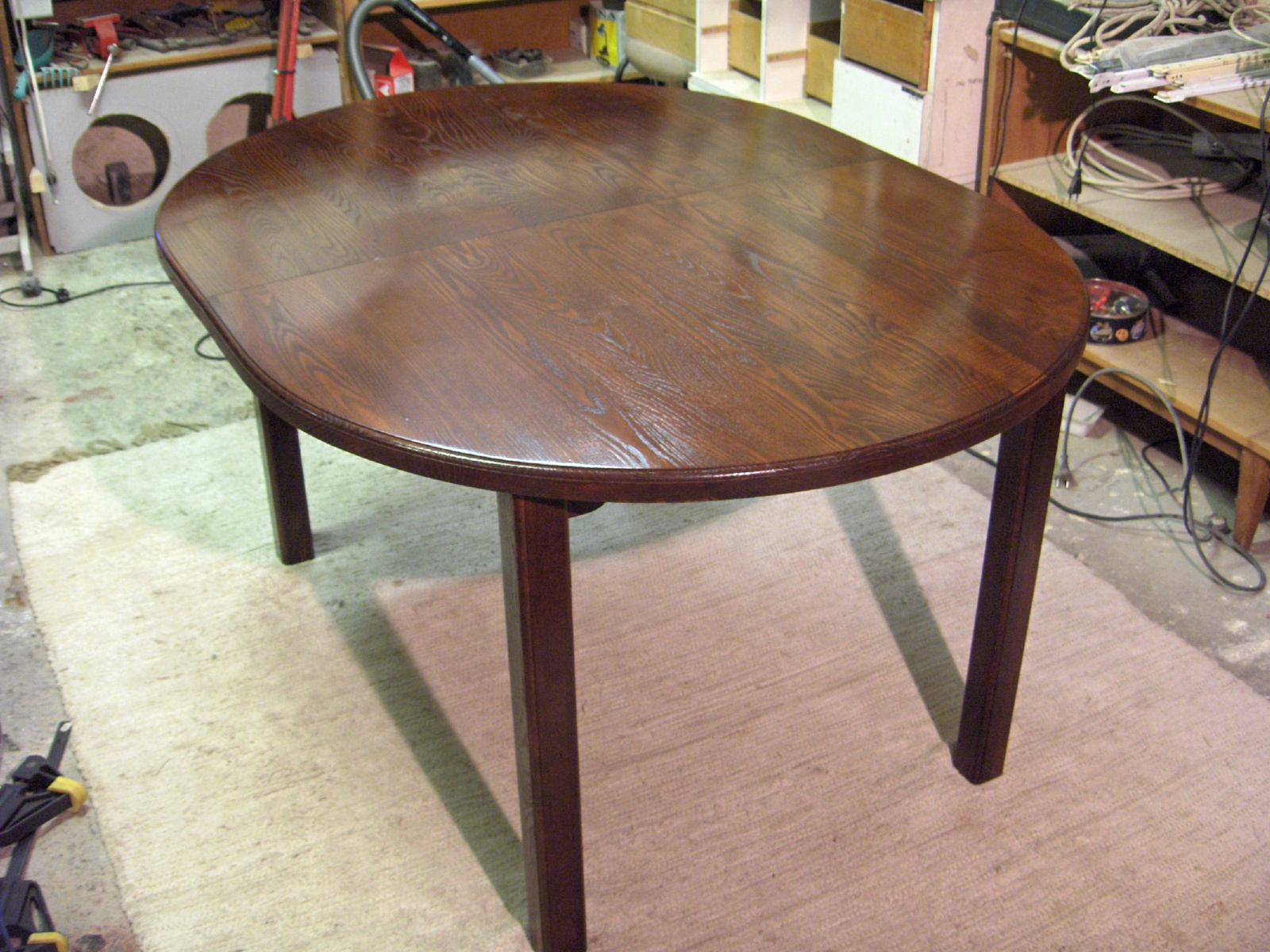 pull out dining table from ash (1)