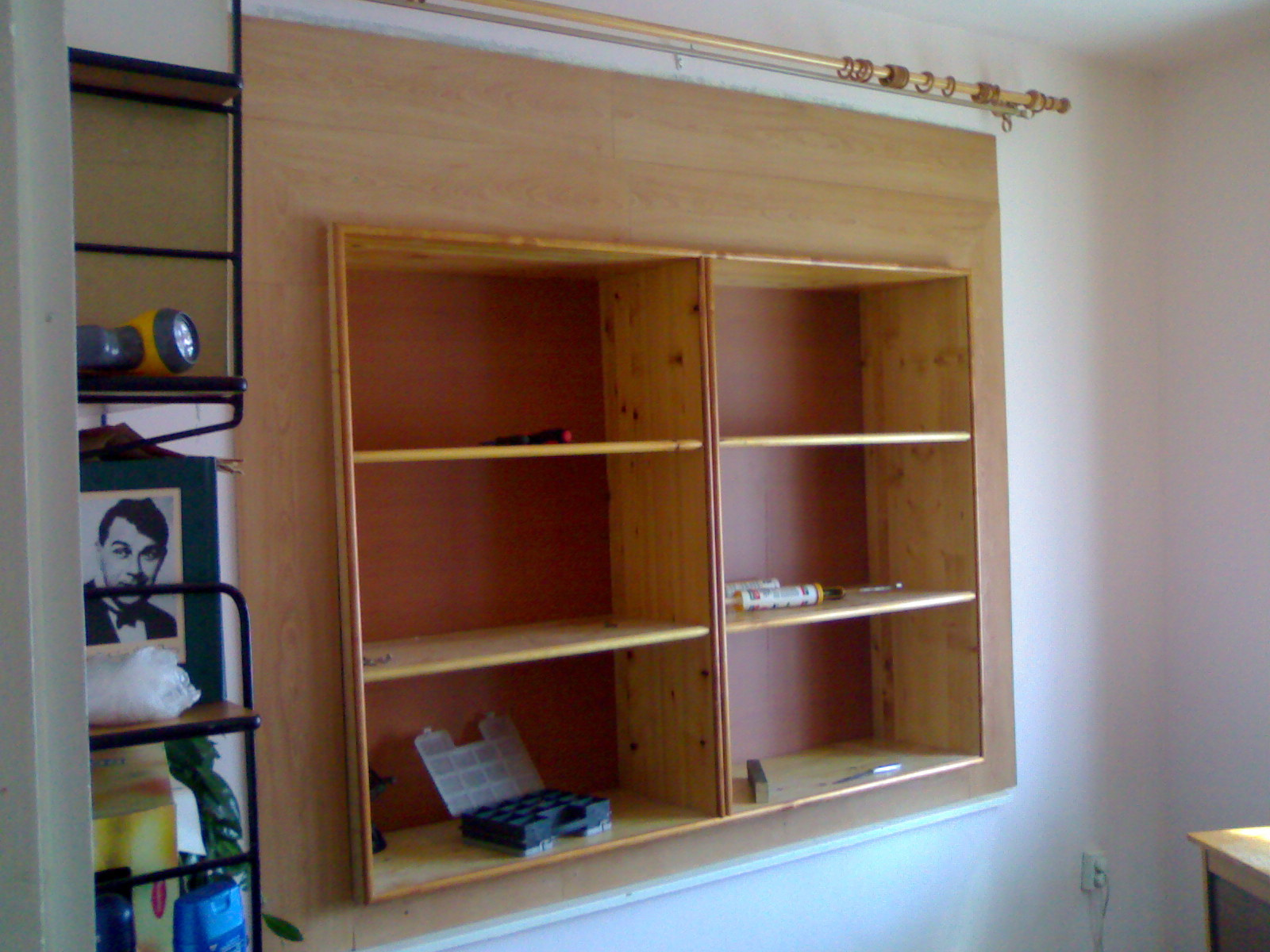 This was a window converted to a desk and a shelve (1)