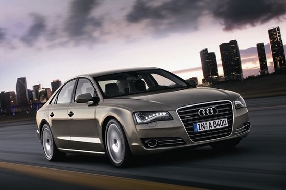 Audi A8 front