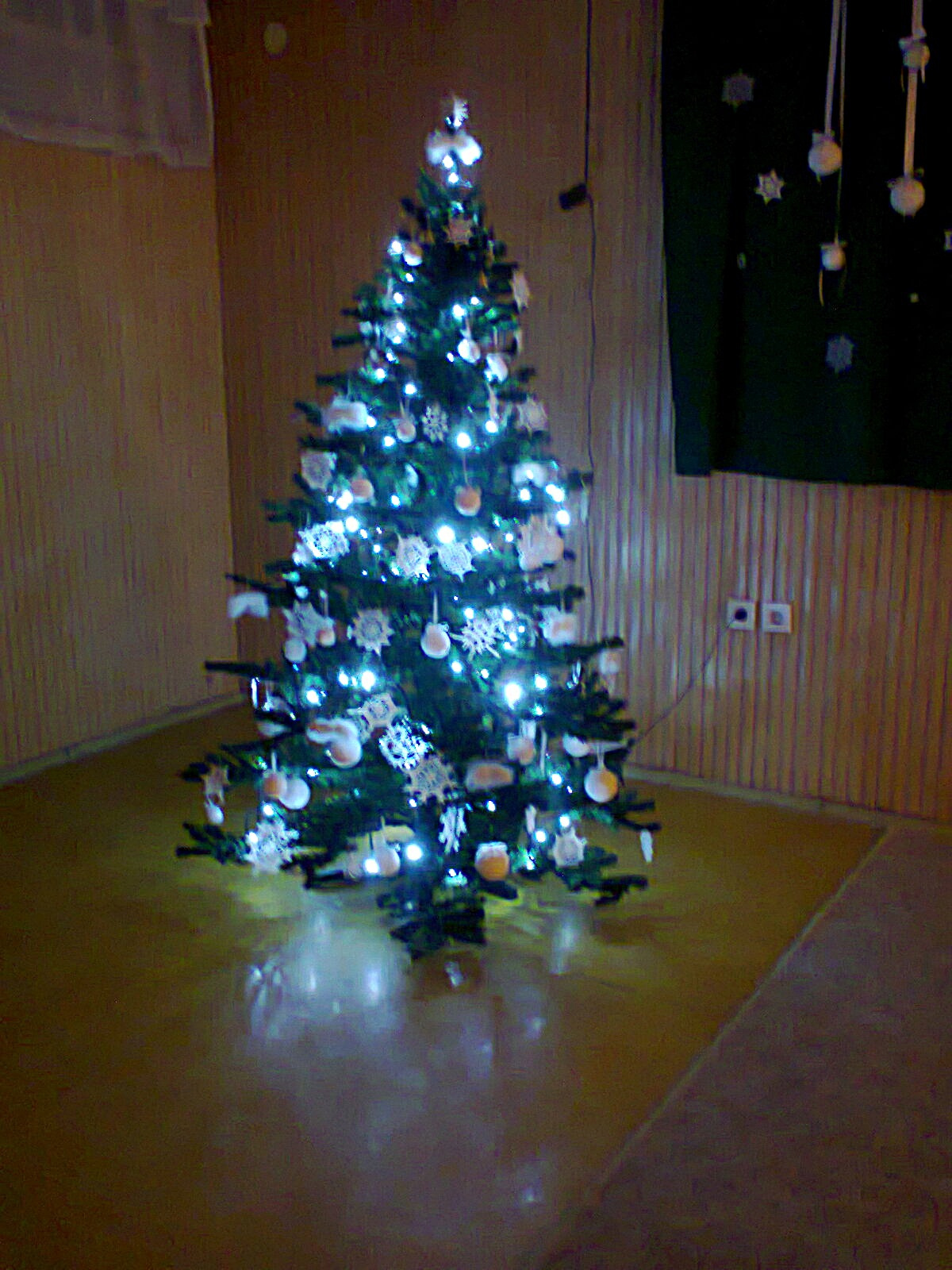 Villogó karácsonyfa