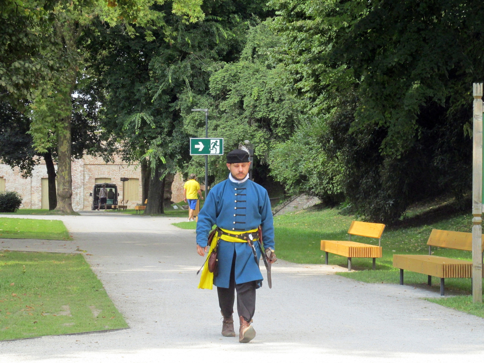 Egy vitéz katona a várban