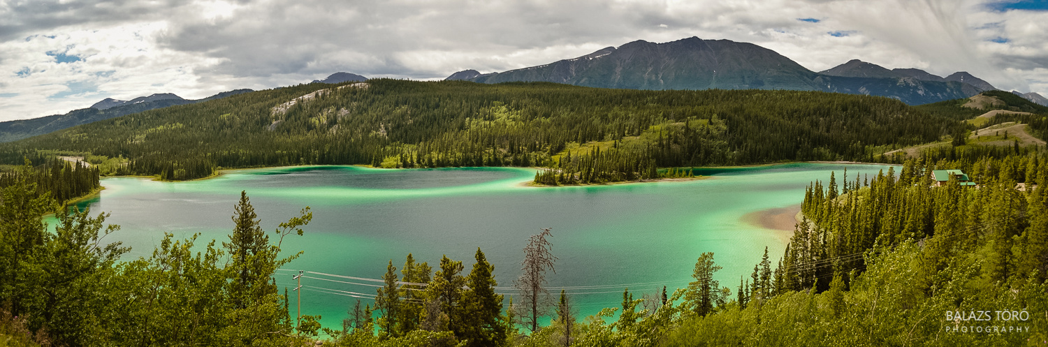 Emerald Lake panoráma